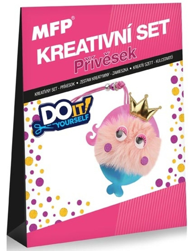 MFP 1042130 Kreativní set přívešek princezna