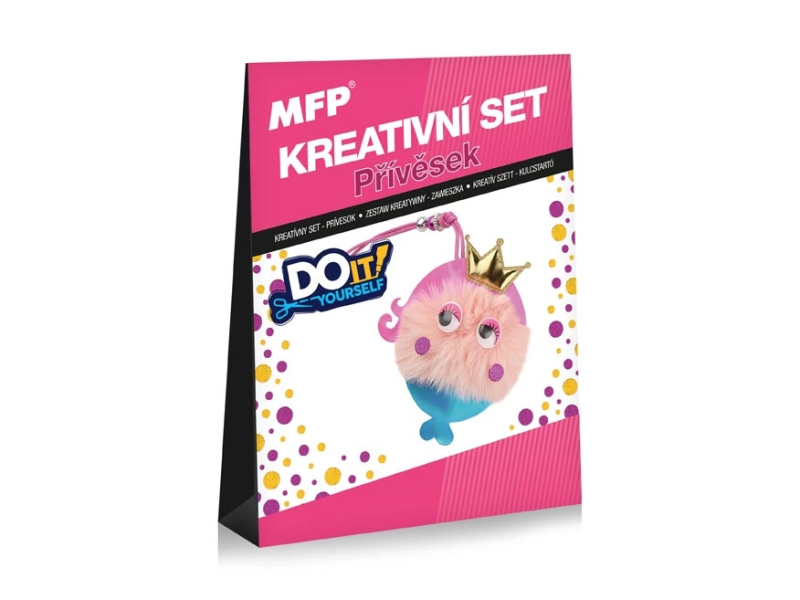 MFP 1042130 Kreativní set přívešek princezna