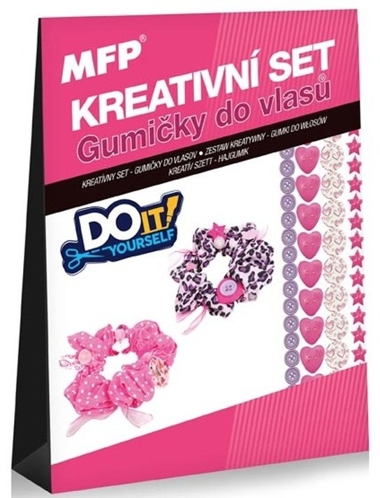 MFP 1042135 Kreativní set gumičky do vlasů