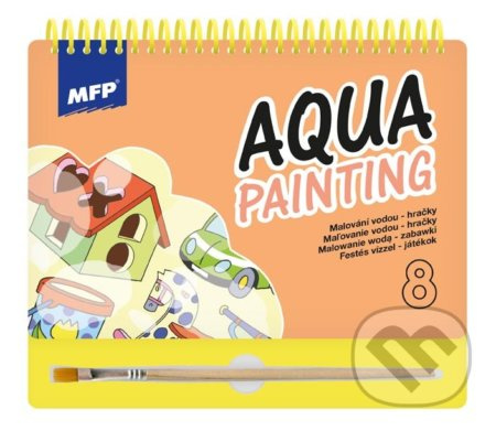 Aqua Painting 8 - hračky (Malování vodou / Maľovanie vodou) - kniha z kategorie Omalovánky
