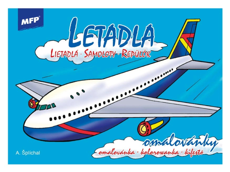 MFP Omalovánky Letadla