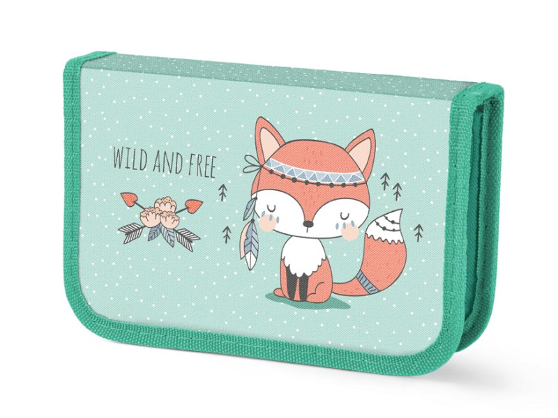 Penál nevybavený liška