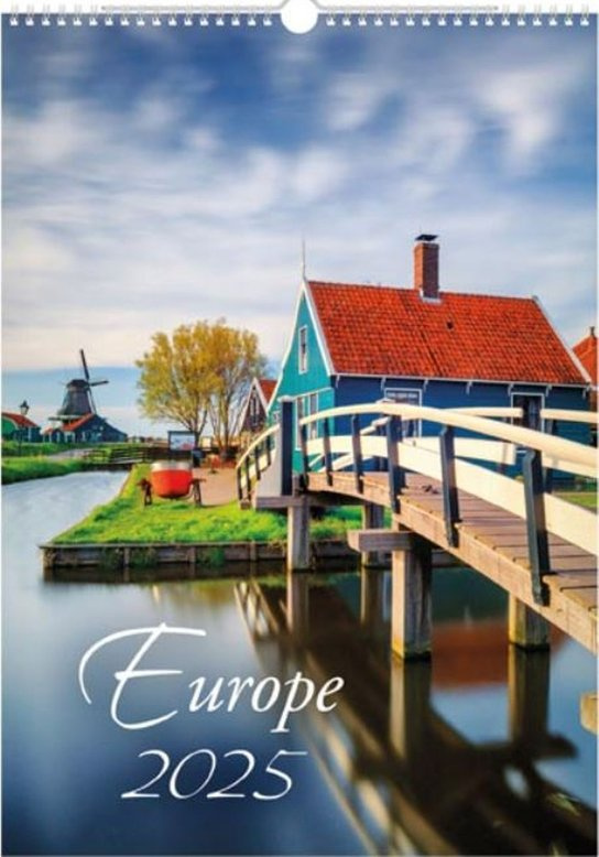 Europe 2025 - nástěnný kalendář -  Autor Neuveden