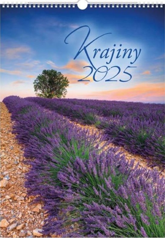 Krajiny 2025 - nástěnný kalendář -  Autor Neuveden