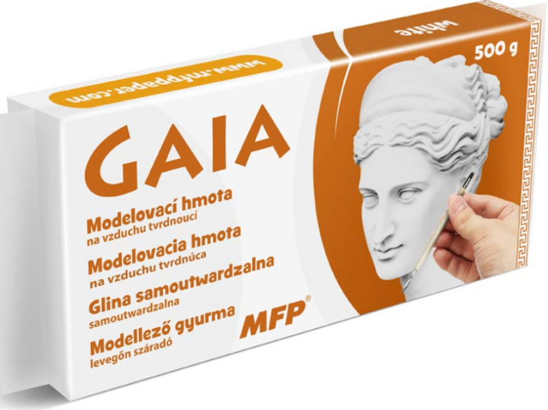 MFP 5300980 modelovací hmota GAIA 500g bílá