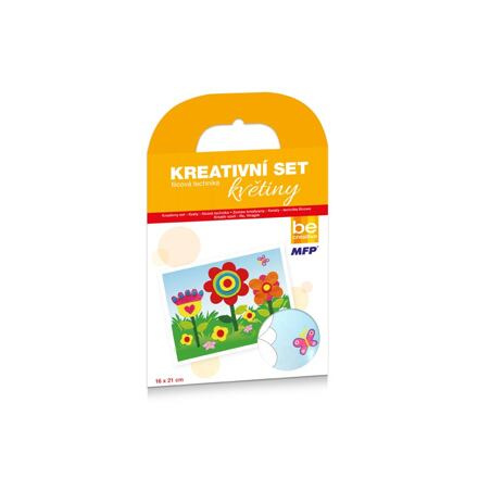 Arka Kreativní set - Květiny - filcová technika 16x21cm