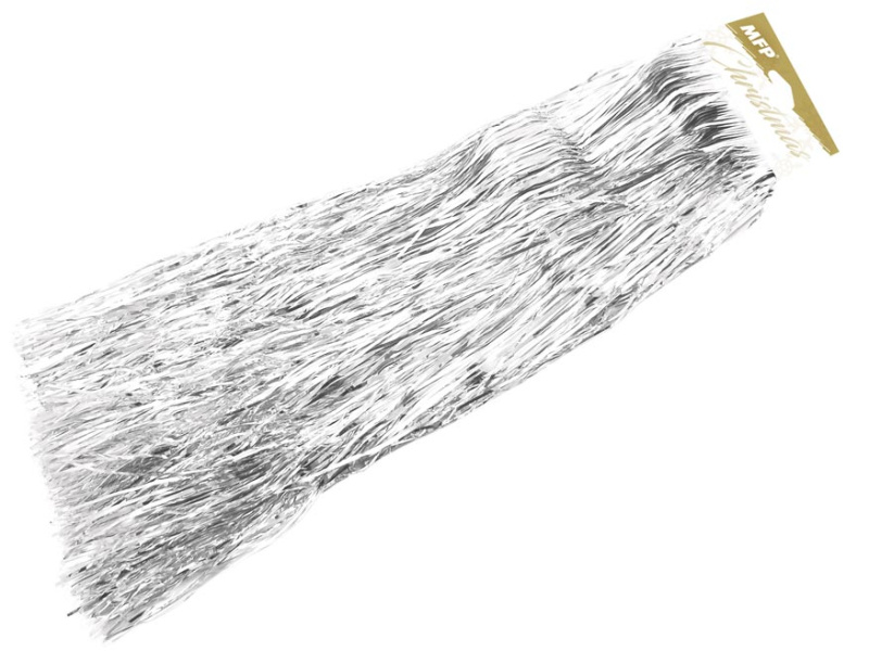 Lameta vánoční metal - bílá