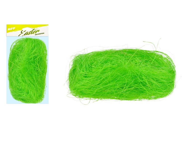 Velikonoční dekorační sisal zelený