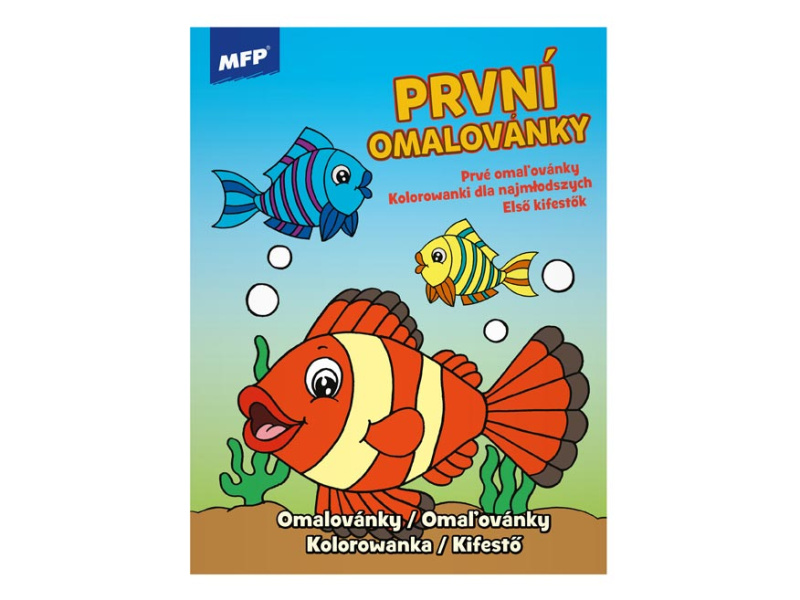 Omalovánky A4 MFP 210x276/32str. - První omalovánky