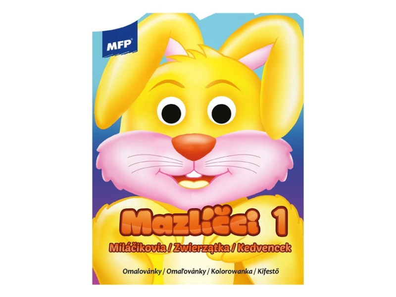 MFP Paper s.r.o. Omalovánky MFP A4 pohyblivé oči Mazlíčci 1l 210x270 16