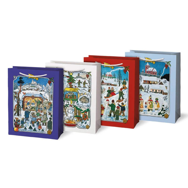 MFP Taška vánoční Lada vel. M mix 190 x 250 x 90 mm