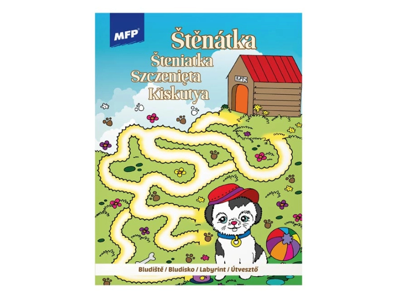 UNIPAP omalovánky Bludiště Štěňátko 210x276/32s 268001