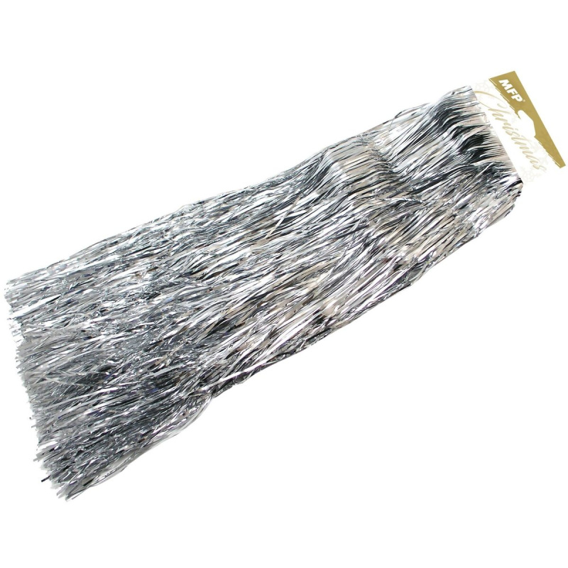 Vánoční metalická lameta – stříbrná