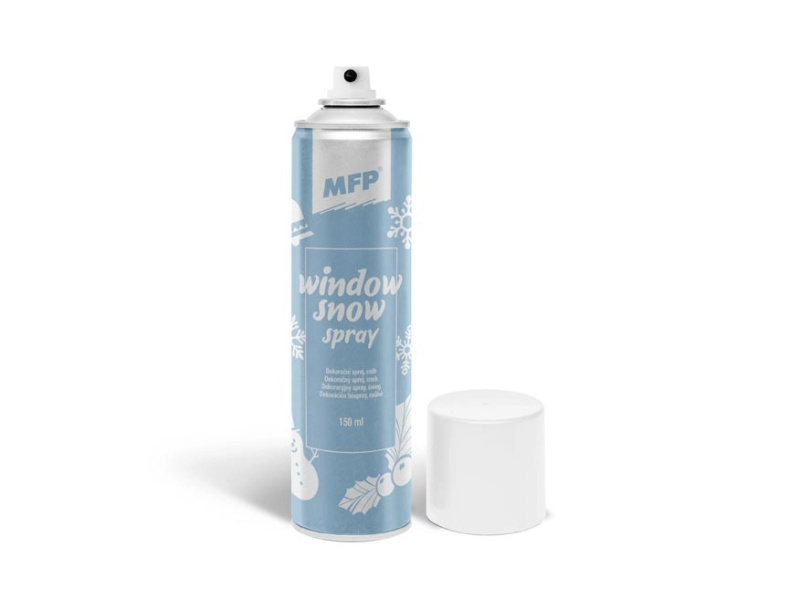 Sníh ve spreji 150ml Vánoční dekorační