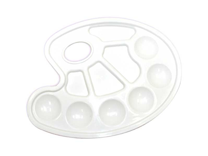 Paleta na barvy oválná