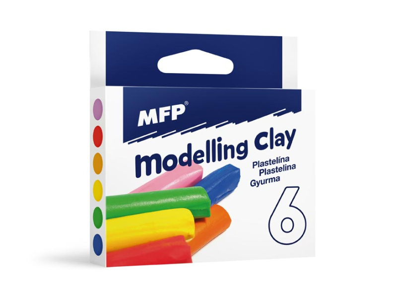 Modelovací hmota 6 barev
