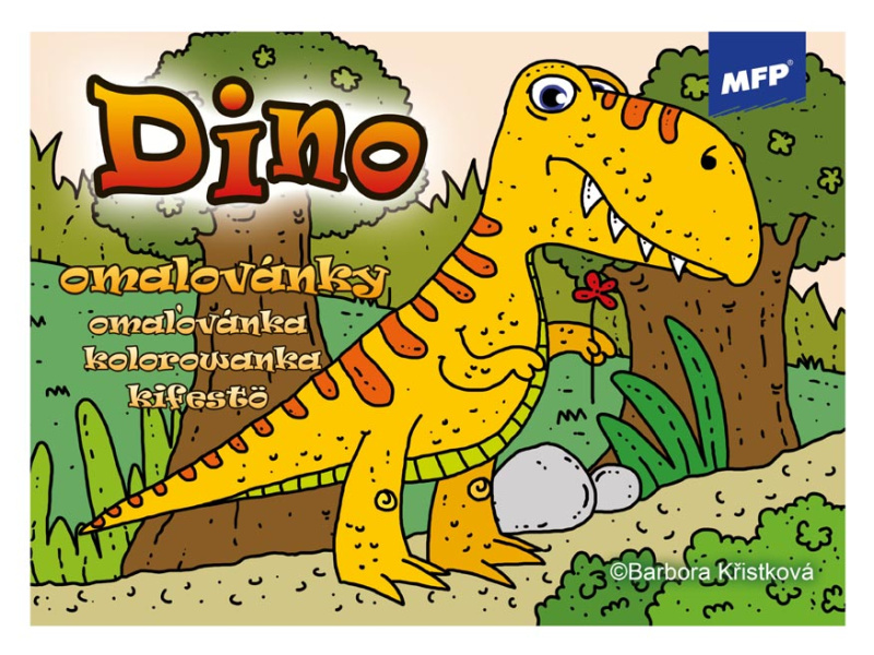 Omalovánky A5 Dino