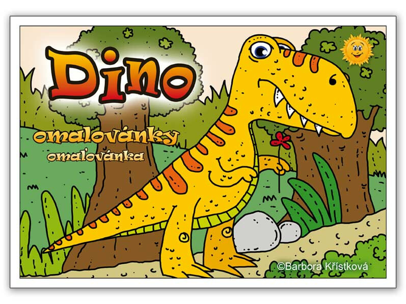 Omalovánky A5 Dino