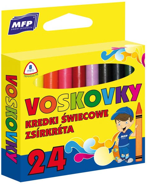 Voskovky trojhranné