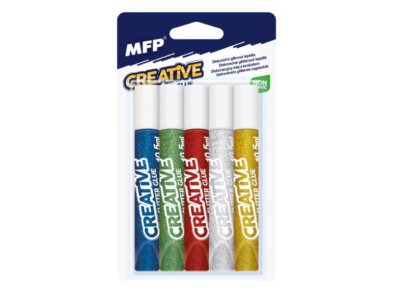 Lepidlo glitrové 5 x 10,5 ml