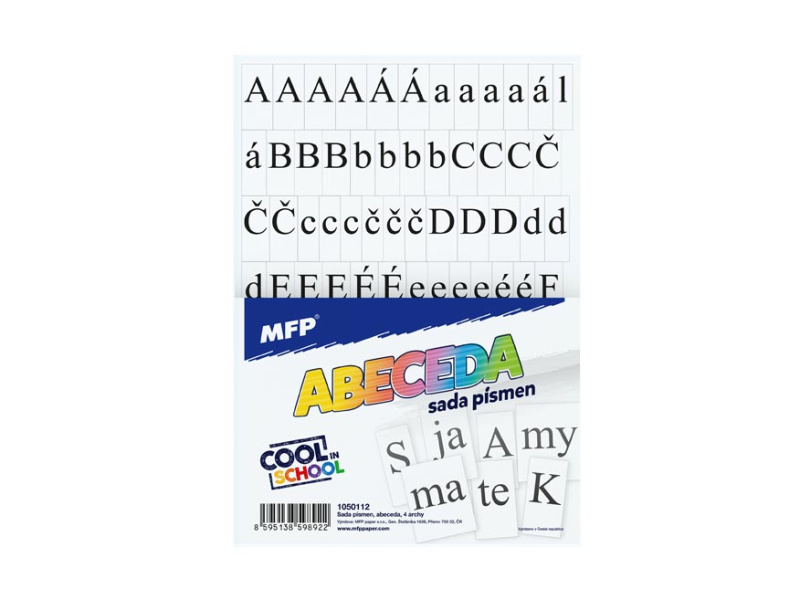 Sada tisků abeceda