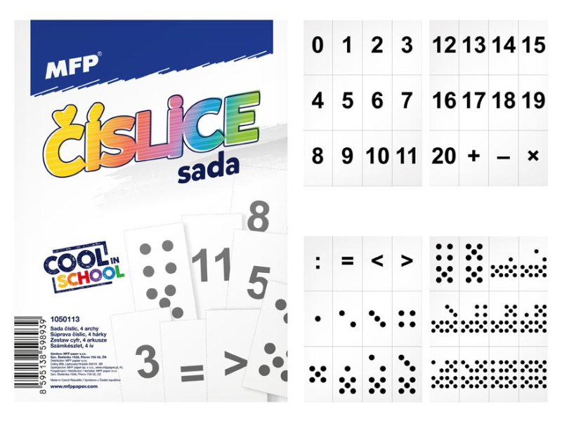 Sada tisků číslice