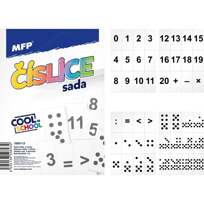 Sada tisků číslice