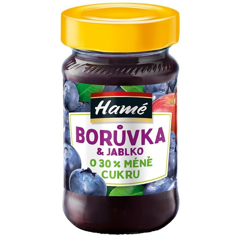 Hamé Borůvkový džem se sníženým obsahem cukru