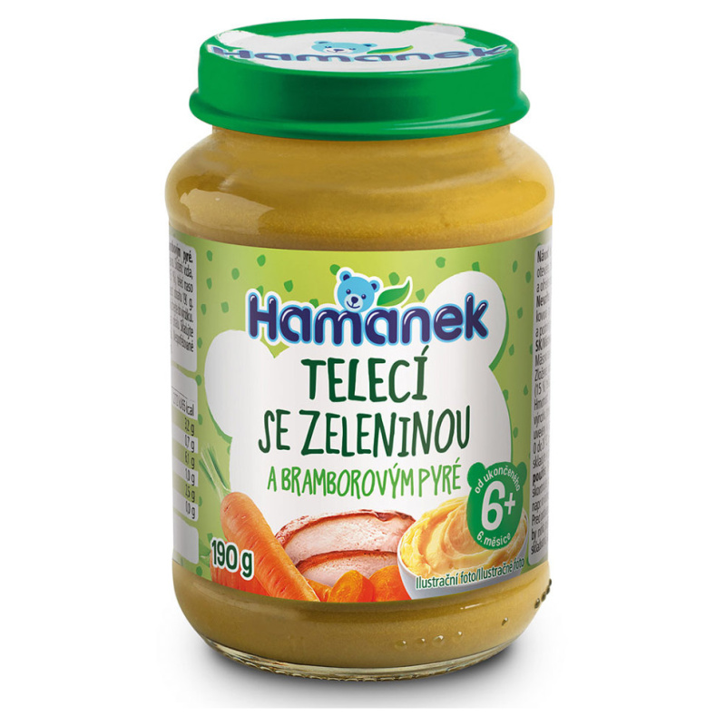 Hamánek Příkrm telecí se zeleninou