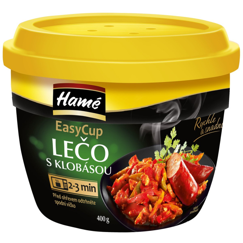 Hamé Lečo s klobásou