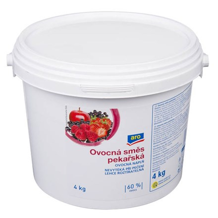 aro Náplň pekařská ovocná směs 60 % 4 kg kbelík