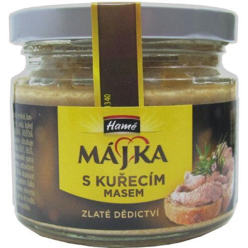 Májka s kuřecím masem sklo 150g