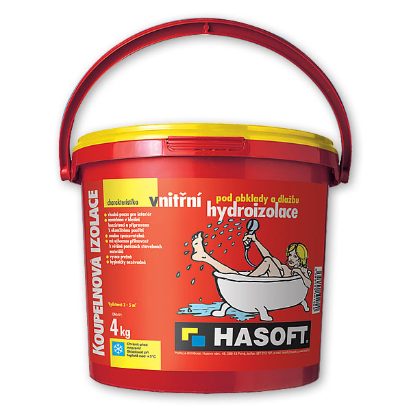 Hasoft koupelnová izolace Typ: kbelík, v balení: 8  kg