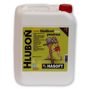 Hasoft HLUBOŇ - hloubková nano penetrace Balení (ml): 5 l