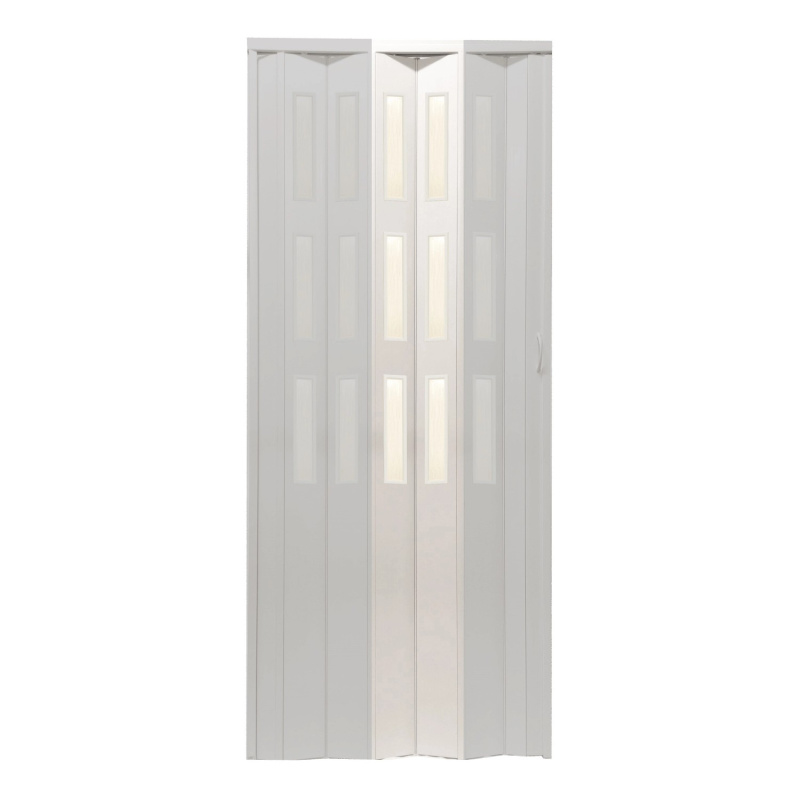 HOPA Rozšiřující set lamel ke dveřím Dora prosklený bílý 26 x 200 cm