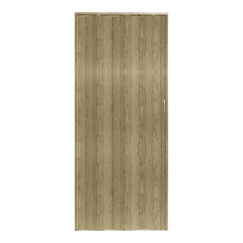 HOPA Plastové shrnovací dveře Matrix plné borovice rustikální 87 x 200 cm