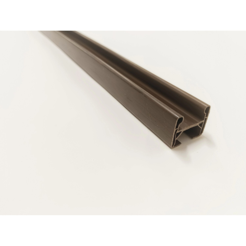 HOPA Nosný profil pro shrnovací dveře Matrix ořech tmavý 200 cm