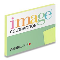 Image Coloraction - barevný papír - citrónově žlutá