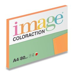 Image Coloraction - barevný papír - reflexní oranžový