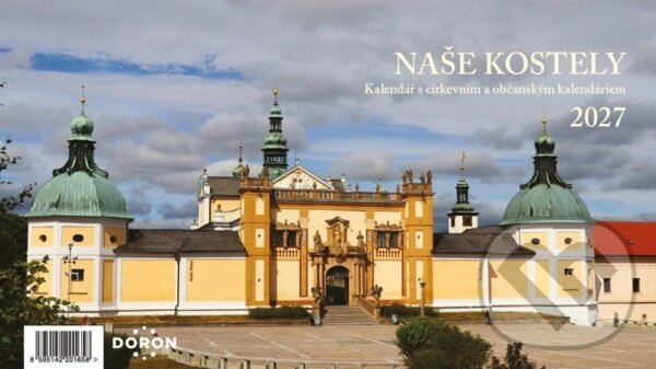 Naše kostely 2027 - stolní kalendář -  Autor Neuveden