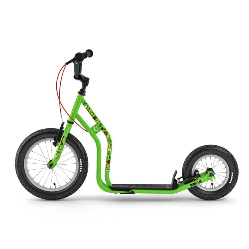 Koloběžka Yedoo Wzoom Emoji 16/12" Green