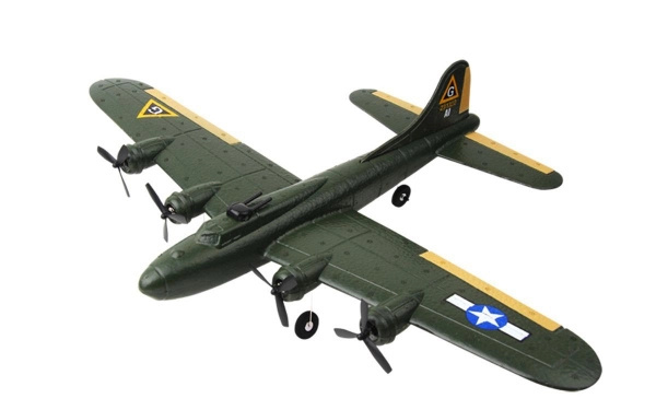 S-Idee RC letadlo BEOING B-17 Flying Fortress 2,4 GHz RTF zelená 1:10