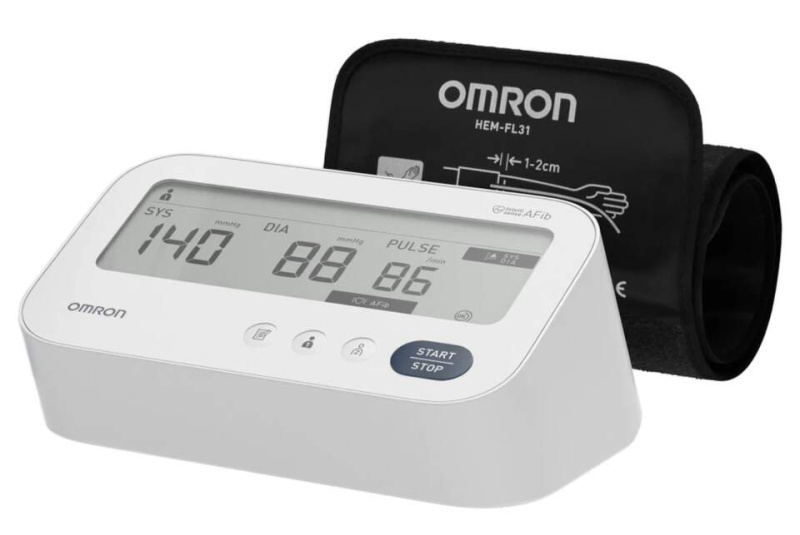 Omron M3 comfotr digitální tonometr + síťový zdroj