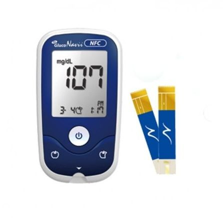 CELIMED Glukometr SD Gluco navii NFC set