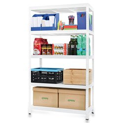 Kovona Drumy - kovový regál - 180 × 100 × 40 cm