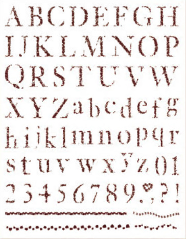 Razítkovací polštářek Windflower červený