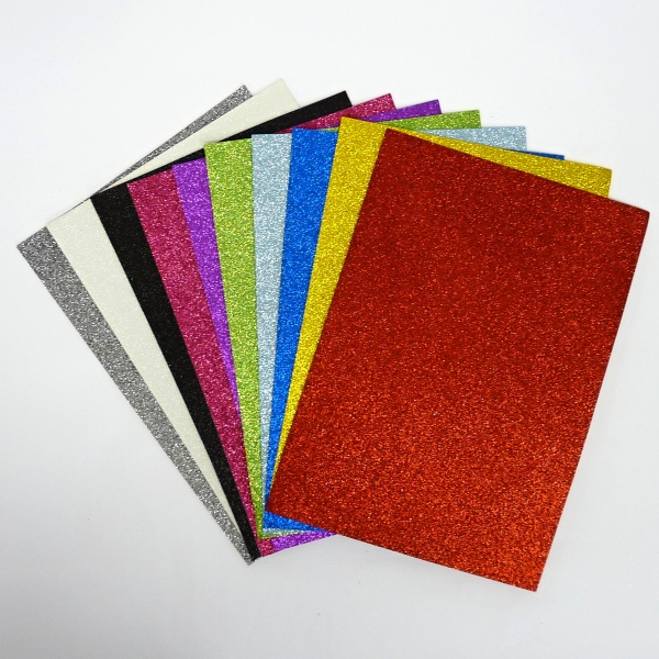 SMT Pěnovka A4 mix třpytivá (10ks)