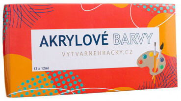 SMT Akrylové barvy 12x12ml