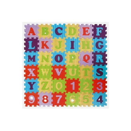 SMT Pěnové puzzle Čísla a abeceda, 36 dílků
