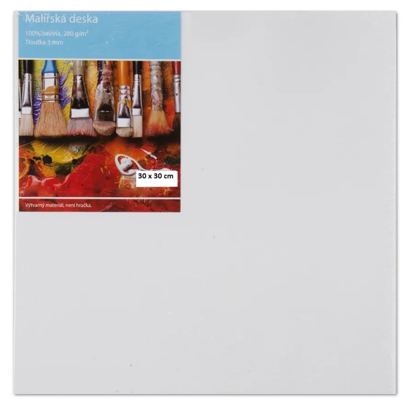 Malířská deska 30 × 30 cm